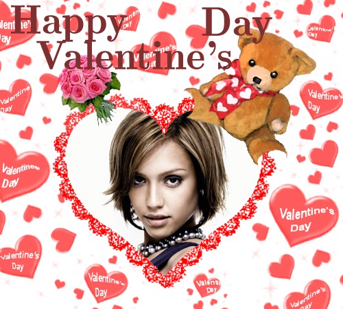 Happy Valentine S Day Valentines Montage Photo Happy Valentine's Day - Pixiz