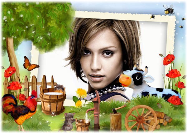 Montage Photo Animaux De La Ferme Pixiz