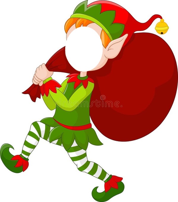 Christmas elf Design Template Pixiz