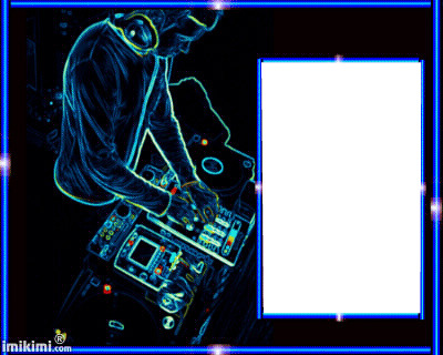 DJ Miaou Photo frame effect