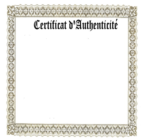 certificat Montage photo Pixiz