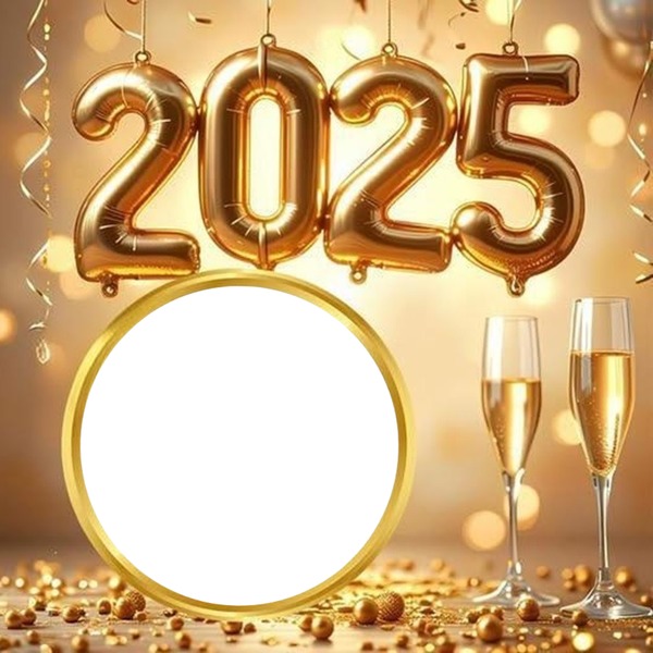 Feliz Año Nuevo 2025 Design Template Pixiz