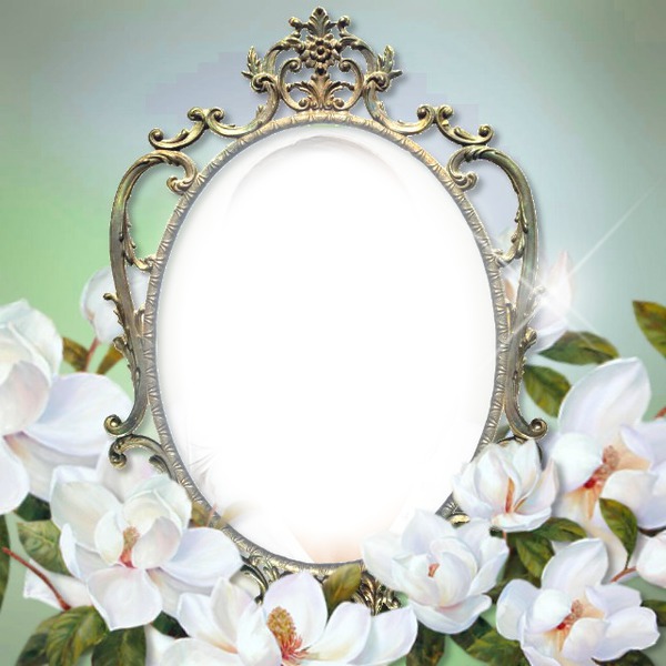 Cadre Florale Photo Frame Effect Pixiz