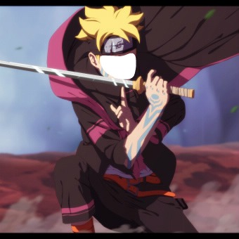 boruto uzumaki adulto Fotomontagem