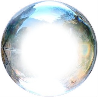 Bola de cristal / Crystal Ball Photo frame effect