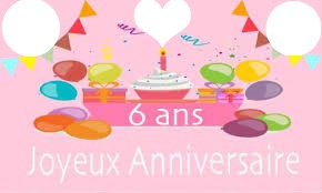 6 ans fille Photo frame effect