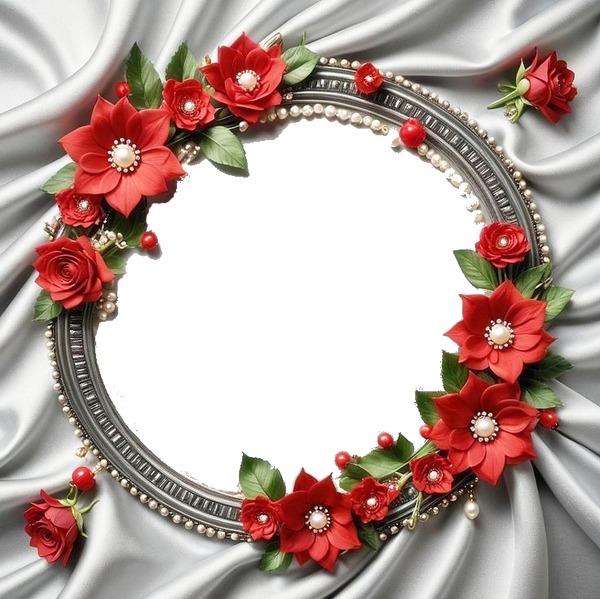 Flowers frame Montaje fotografico Pixiz