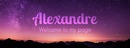 Facebook cover with starry customizable text