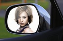 Espelho retrovisor do carro