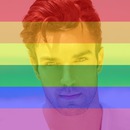 Festeggia l'orgoglio Gay Pride multicolore