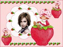 Cadre enfant Charlotte aux fraises