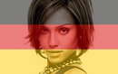 Anpassningsbar tysk tysk flagga