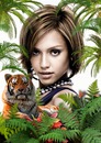 Tigre nella giungla