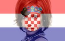 Prispôsobiteľná chorvátska vlajka Chorvátska