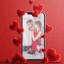 Teléfono inteligente de San Valentín
