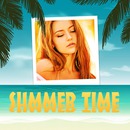 Polaroid a láthatáron Summer Beach paradicsom