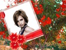 Polaroid Kytice z červených květů