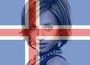 Bandeira da Islândia personalizável