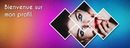 Capa do Facebook Diamantes estilizados e gradiente colorido