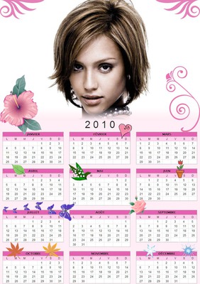 Kalenteri 2010 Valokuvamontaasi