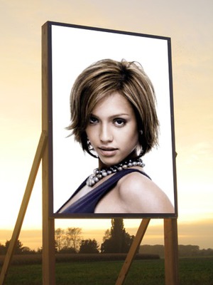 Billboard Scene Fotomontage