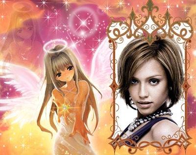 Angel Stars Manga Fotomontage