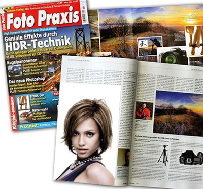 Foto omslag Praxis Magazine Fotomontage