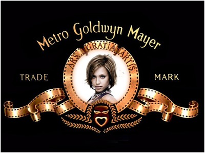 Cinema Lion Metro Goldwin Mayer Fotomontage