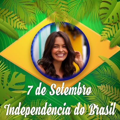 Hari Kemerdekaan Brasil Photomontage