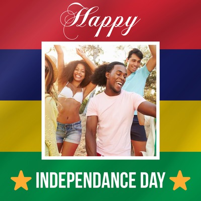 День независимости Маврикия Фотомонтаж