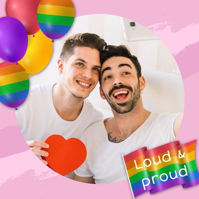 LGBT Pride Month Fotomontage