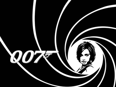 Jamesa Bonda 007 Fotomontaż