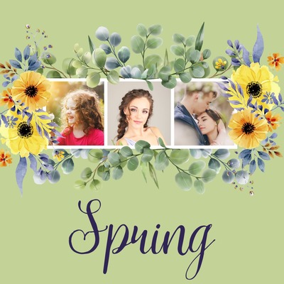 Collage de primavera