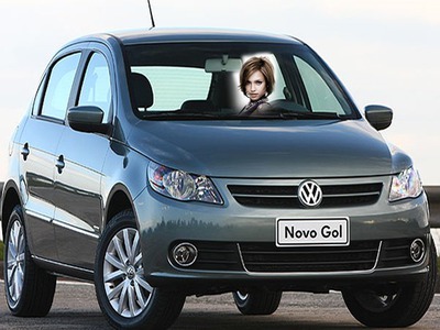 VW Car driver Face Scene