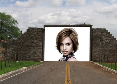 At the end of a road Billboard Scene