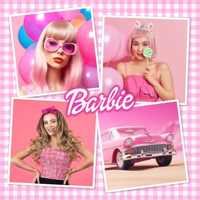 Barbie Fotomontāža