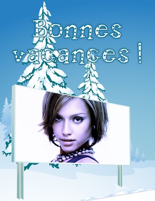 Inverno Painel outdoor