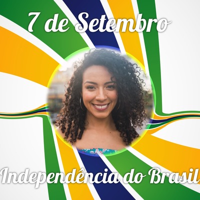 Den nezávislosti Brazílie Fotomontáž