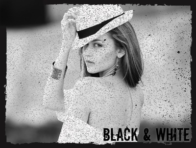 黒と白