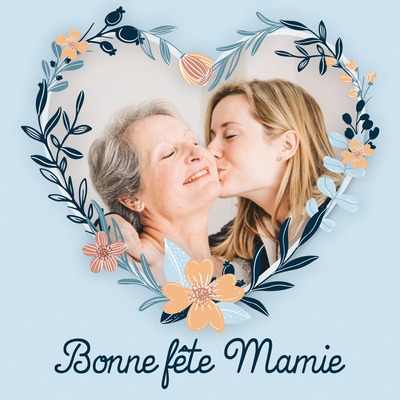 Grandmother's Day Photo frame effect