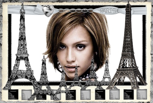 Paris Tour Eiffel Montage photo