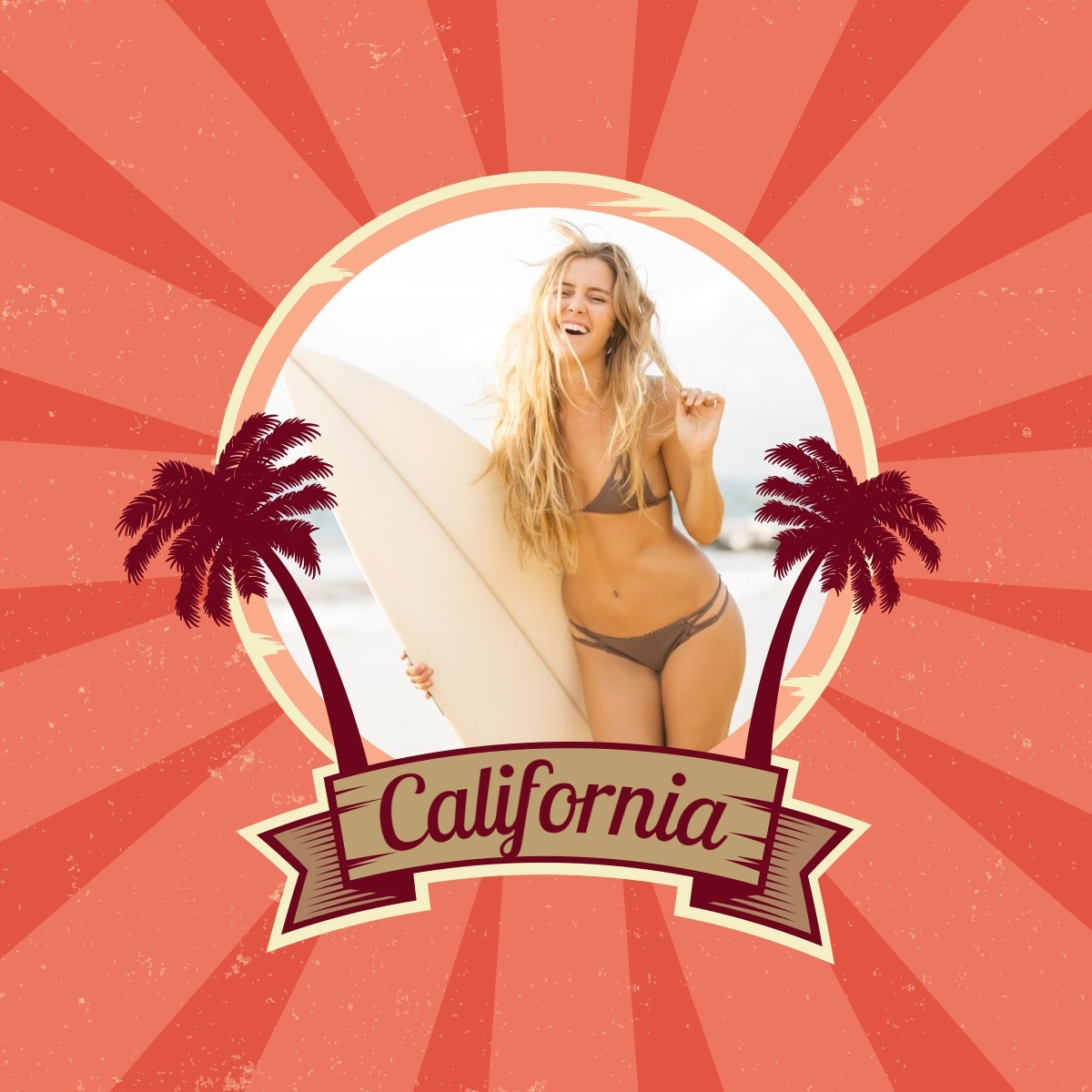 California Love Fotomontage