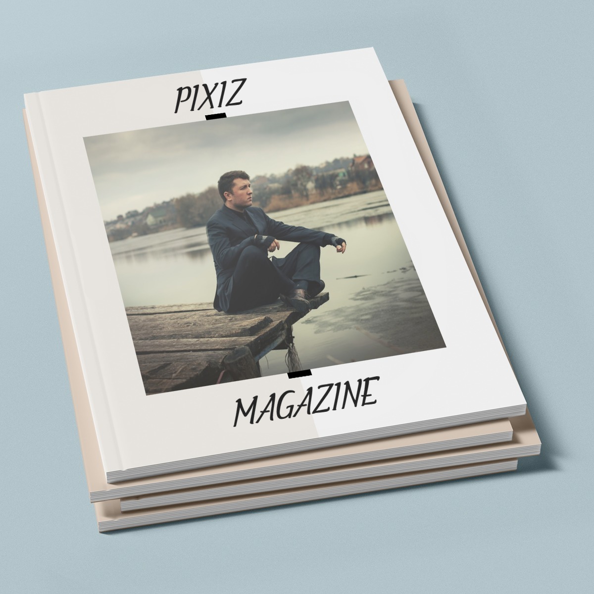 Magazin-Cover Fotomontage