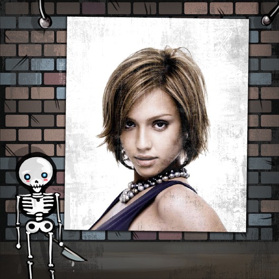 Halloween-Skelett Fotomontage