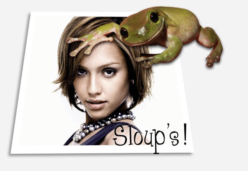 La rana: di Sloop Fotomontaggio