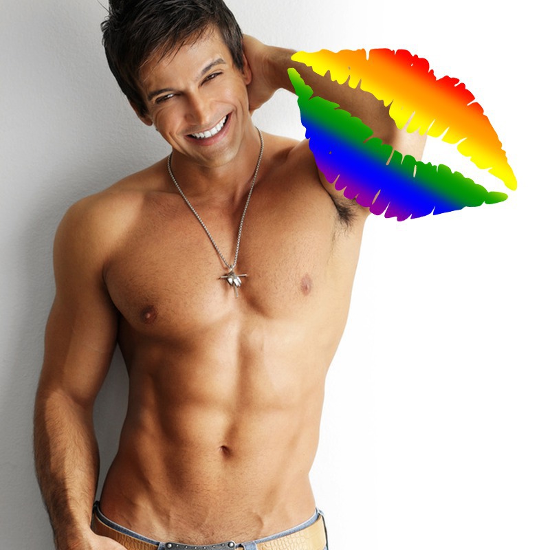 Orgulho gay Fotomontagem