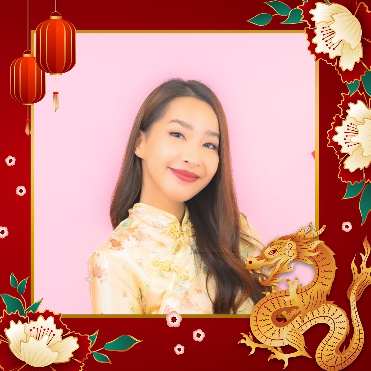 Chinese New Year 2024 Photo frame effect