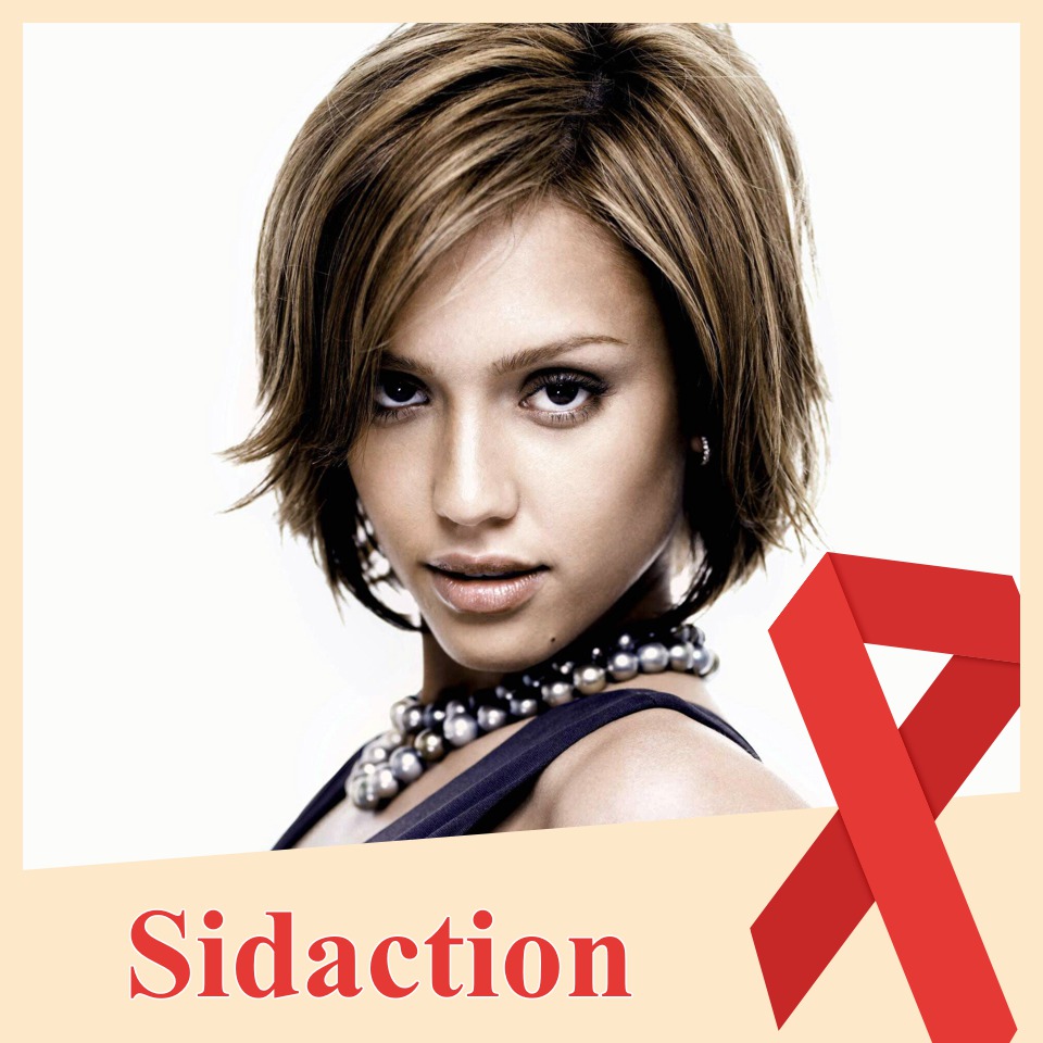 Día mundial del SIDA Montaje fotografico