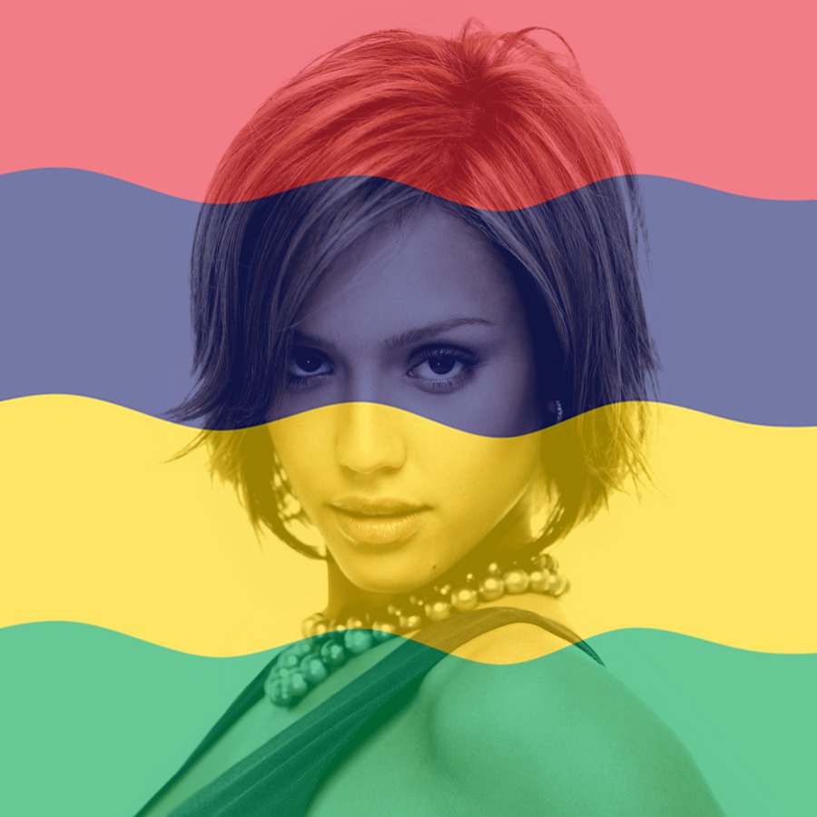Bendera Mauritius Photomontage