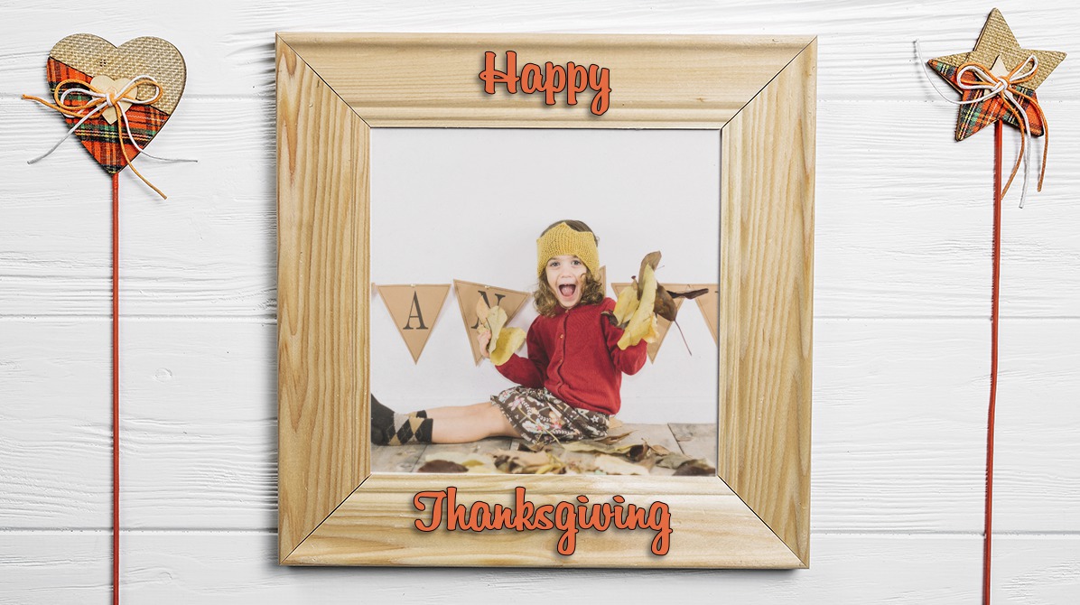 Thanksgiving Fotomontasje